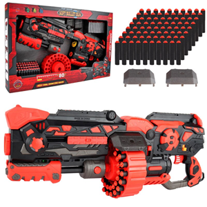 ست اسباب بازی تفنگ بزرگ با گلوله فومی High Bullet Gun Toy -اسباب بازی تفنگ